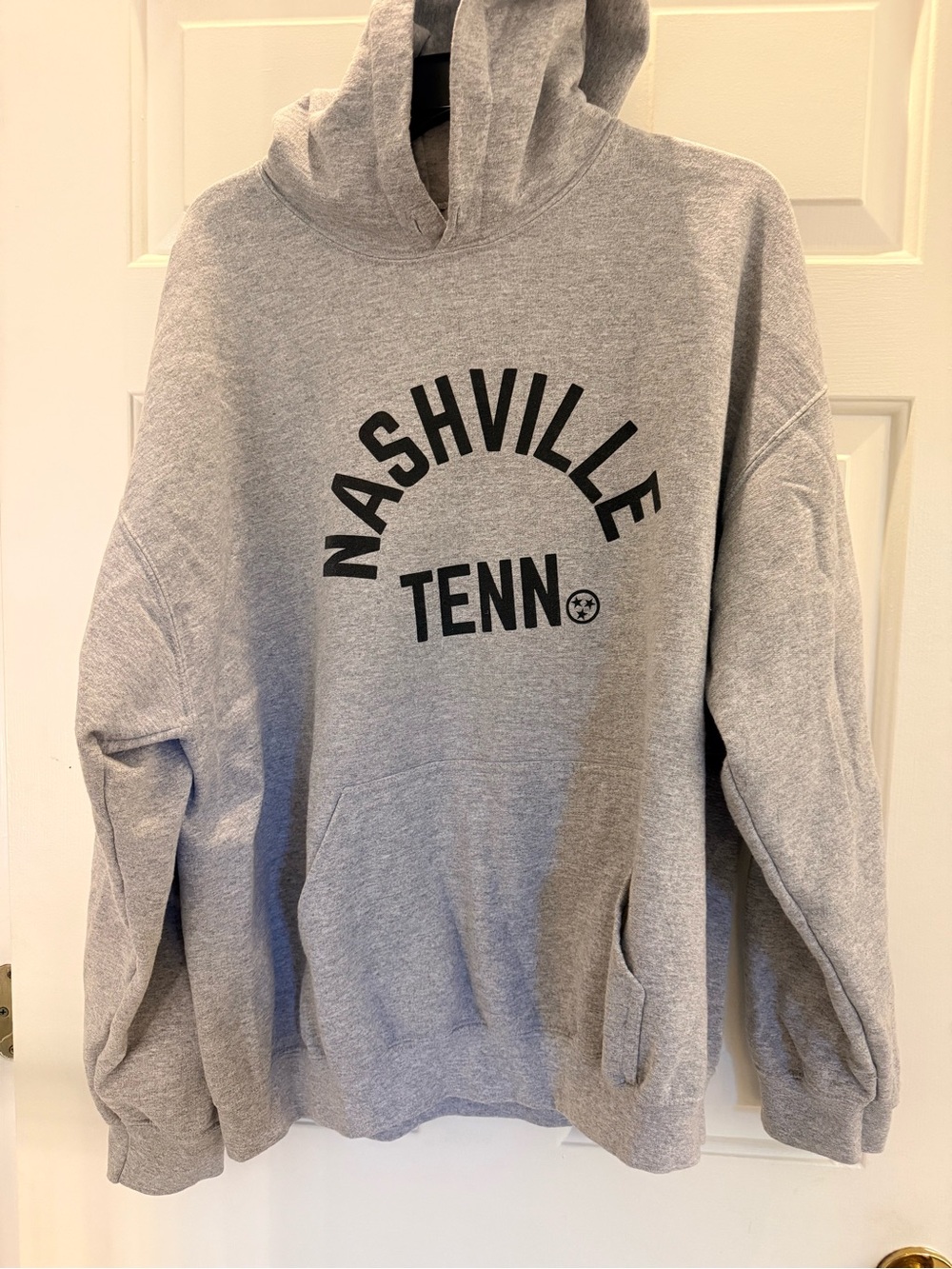Gildan Grey 'Nashville Tenn' Pullover Hoodie